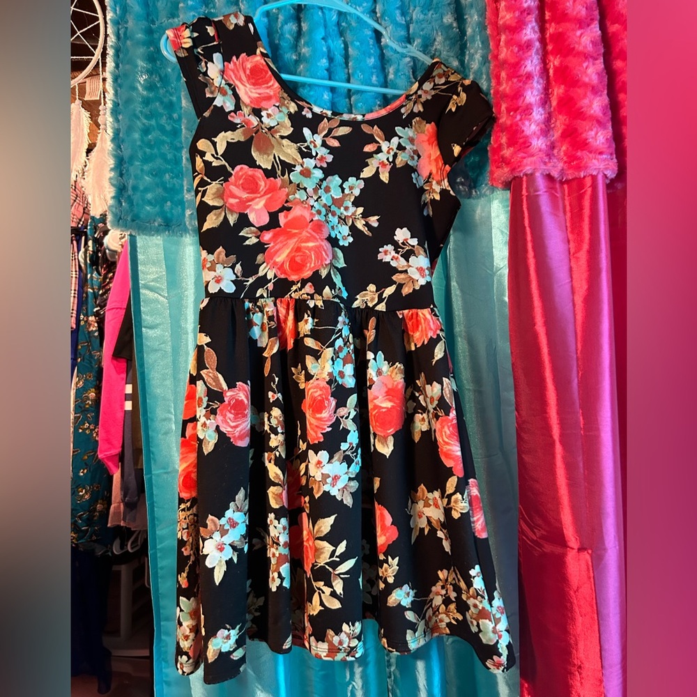 floral babydoll dress